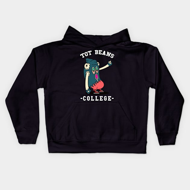 Totbeans Character College Kids Hoodie by Demylo 